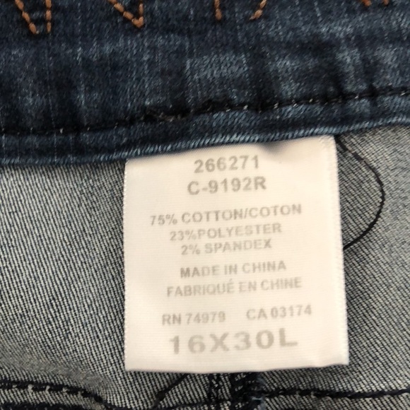 SANTANA easy fit jean size 16 x 30 - Picture 6 of 7